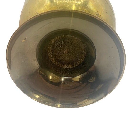 Vintage Brass Pitcher with Floral Design Engraved - Picture 11 of 11